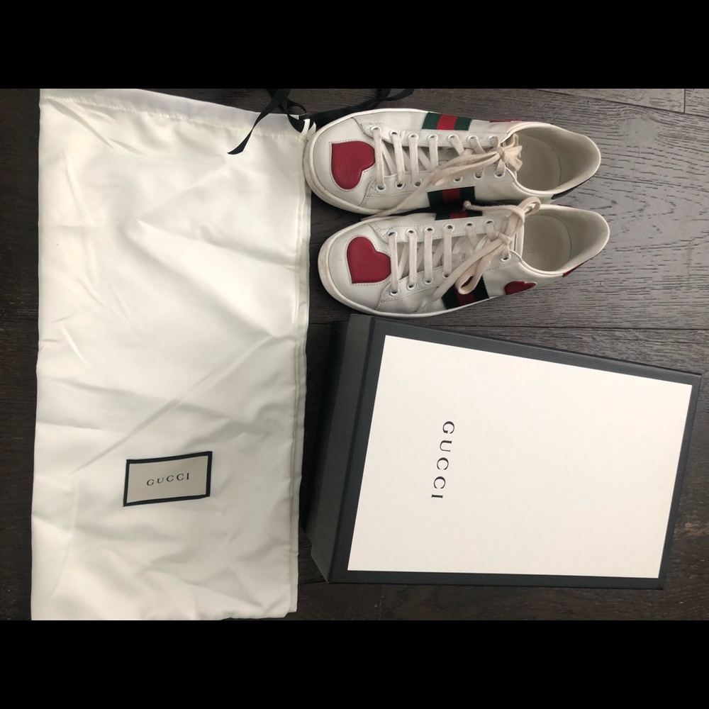 Gucci Ace Heart Sneakers